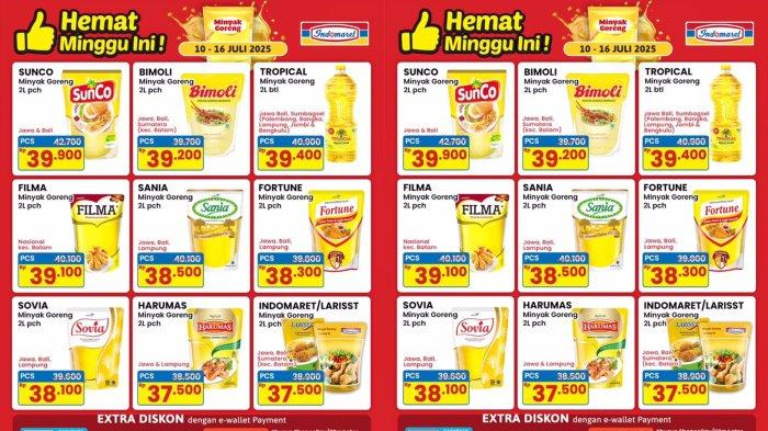 PROMO INDOMARET - Katalog Promo Indomaret Edisi Minyak Goreng Murah 2L 10-16 Juli 2025