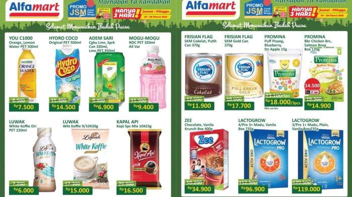 PROMO JSM ALFAMART - Katalog Promo Alfamart JSM Produk Makanan dan Minuman Murah Periode 7-9 Maret