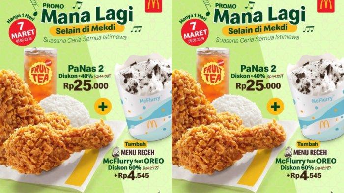 PROMO MCDONALDS - Katalog Promo McDonalds Edisi 6 Maret 2025, Edisi Berbagai Menu Buka Puasa Murah