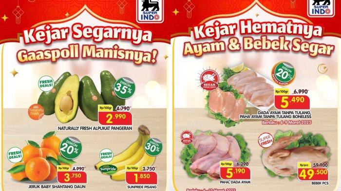 PROMO SUPERINDO - Katalog Promo Superindo Kejar Hematnya 6-12 Maret 2025
