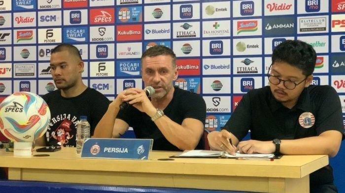 Pelatih Persija Jakarta, Thomas Doll, usai pertandingan kontra Persikabo 1973 di Stadion Patriot Candrabhaga, Bekasi, Jawa Barat, Kamis (9/11/2023) Dok. Persija Jakarta
