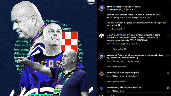 Pelatih baru Persib Bandung