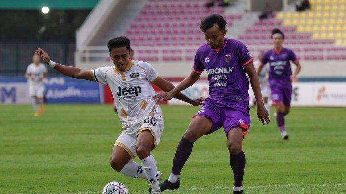Laga Persita Tangerang vs Dewa United di penyisihan Grup A Piala Presiden 2023