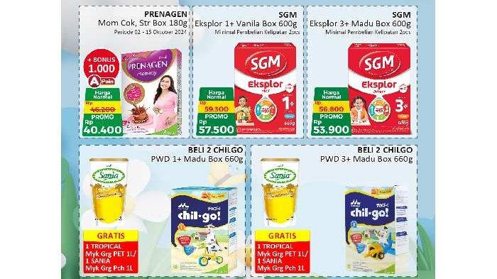 Promo Alfamart hingga 15 Oktober 2024.