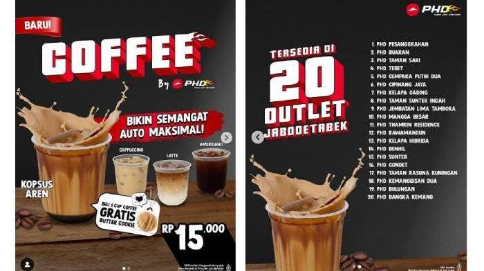 Promo Beli Kopi PHD Gratis Cookies.