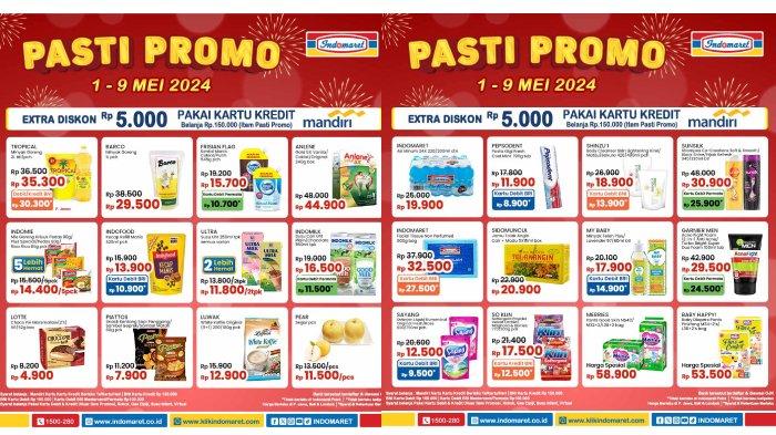 Promo Indomaret 1-9 Mei 2024.