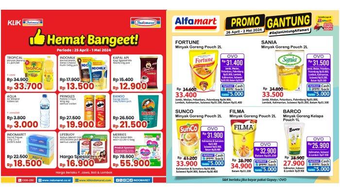 Promo JSM Alfamart dan Indomaret 27 April-2 Mei 2024.