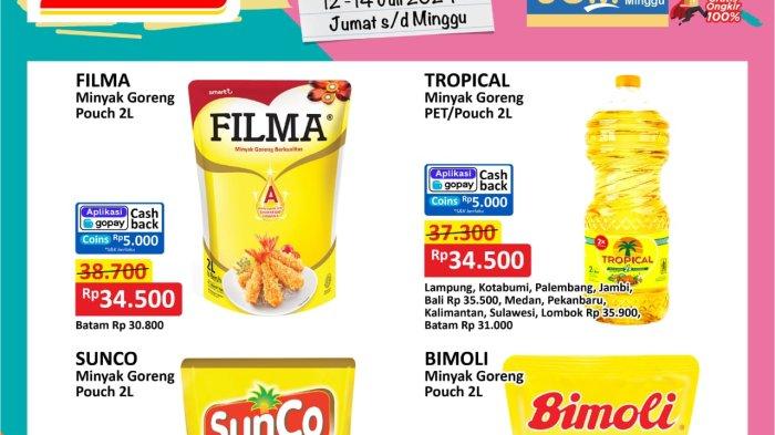 Promo JSM Minyak Goreng di Alfamart Periode 12-14 Juli
