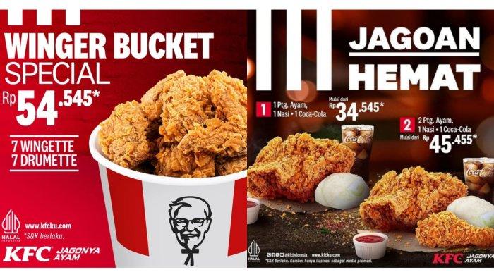 PASTI HEMAT! 5 Promo KFC Bulan MEI 2024, Nikmati 1 Chicken + 1 Rice + 1 Coca-Cola Rp 34 Ribuan