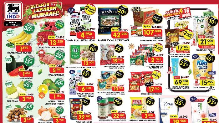 Katalog Promo Superindo Hari Ini dan Besok 15-18 April 2024: Pisang Cavendish Rp1.850