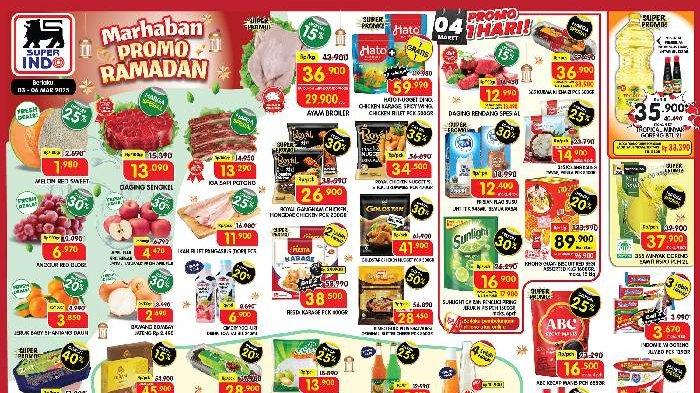 KATALOG - Promo Superindo pada 4-6 Maret 2025.