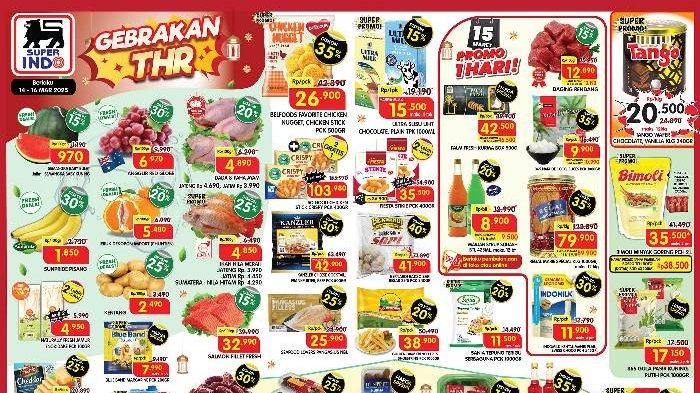 KATALOG - Promo Superindo periode 14-16 Maret 2025.