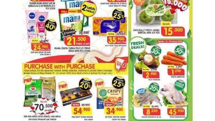 Promo Superindo periode 16-22 Januari 2025.