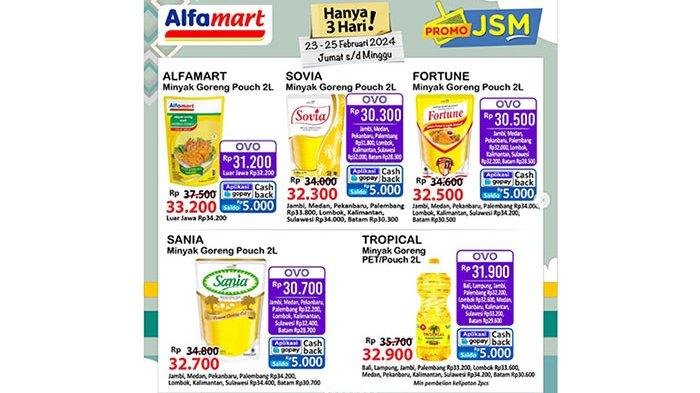 Promo minyak goreng Alfamart