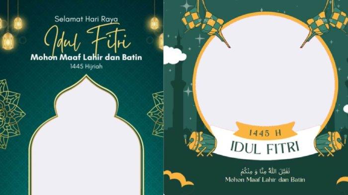 RAGAM Twibbon Lebaran Idul Fitri 2024/1445 H Terbaru: Desain Lebih Elegan, Download Sekarang GRATIS