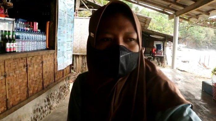 Rekan korban hilang di Pantai Bias Tugel Karangasem, Alda.