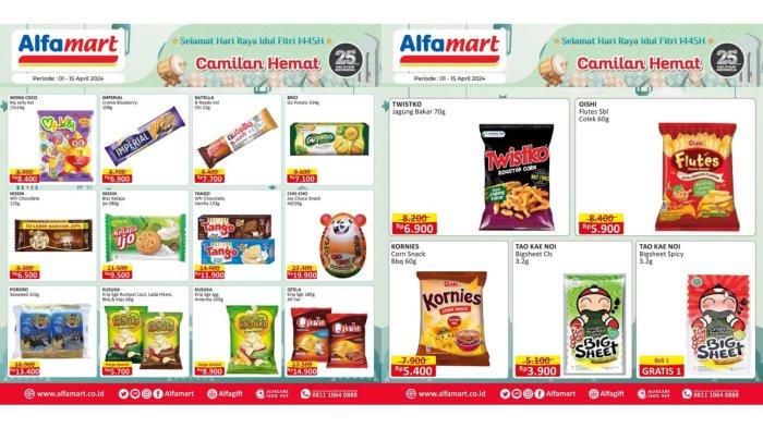 SEMARAK LEBARAN! Promo Alfamart Hari Ini 10 April 2024, ABC Sirup Rp 22.400, Khong Guan Rp 51.500