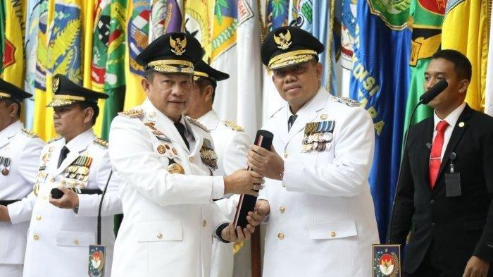Sang Made Mahendra Jaya saat dilantik menjadi Pj Gubernur Bali oleh Mendagri