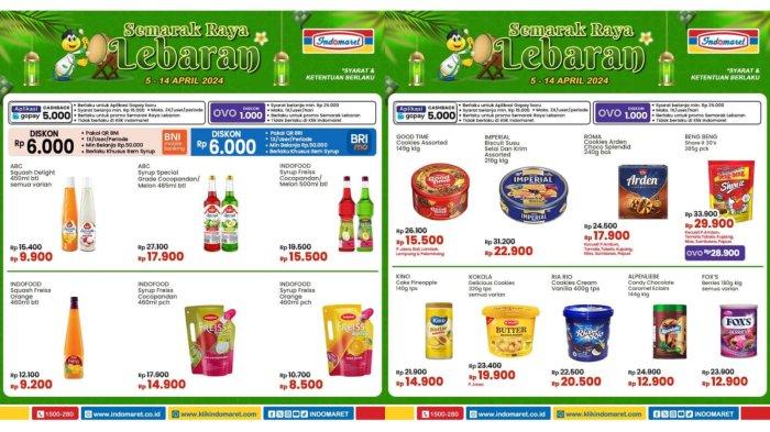 Semarak LEBARAN! Promo JSM Indomaret 12-14 April 2024, Nabati Richoco Wafer Rp 22.400