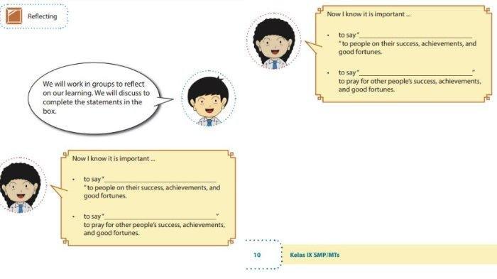Soal halaman 10 bahasa inggris kelas 9
