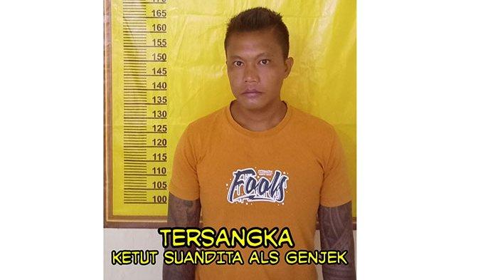 Sosok Ketut Suandita yang ngaku jadi pemuda setempat, melancarkan aksinya dengan meminta sumbangan untuk ogoh-ogoh di Denpasar Utara.