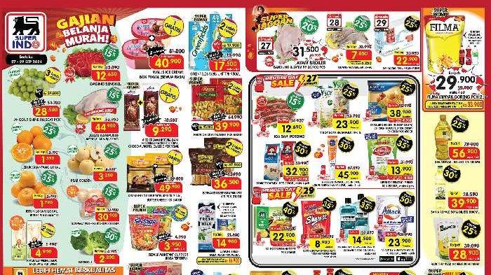 Katalog Promo minyak goreng di promo Superindo hari ini hingga 29 September 2024.