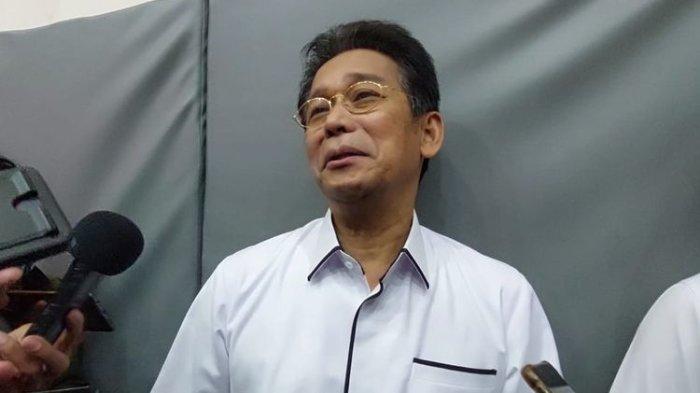 Wakil Ketua Komisi Pemberantasan Korupsi (KPK) Johanis Tanak saat ditemui Senin (8/5/2023).(KOMPAS.com/Syakirun Ni'am)