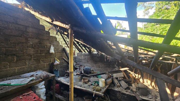 BPBD Klungkung, Rabu (15/5/2024) mengecek kerusakan bangunan akibat gempa bumi yang terasa sampai Klungkung.