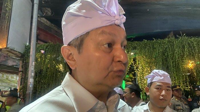Kepala Badan Nasional Penanggulangan Terorisme Republik Indonesia (BNPT RI), Komjen Pol. Prof. Dr. Rycko Amelza Dahniel M.Si. usai menghadiri Peringatan Tragedi Bom Bali ke-21 Tahun di Monumen Bom Bali, Legian Kuta, Kamis 12 Oktober 2023.