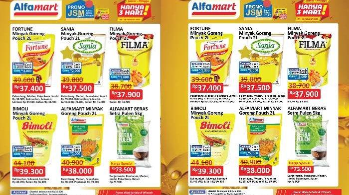 PROMO MINYAK GORENG - Promo minyak goreng di Promo Alfamart pekan ini dalam program Promo JSM (Jumat - Sabtu - Minggu) berlaku 07 - 09 Februari 2025.