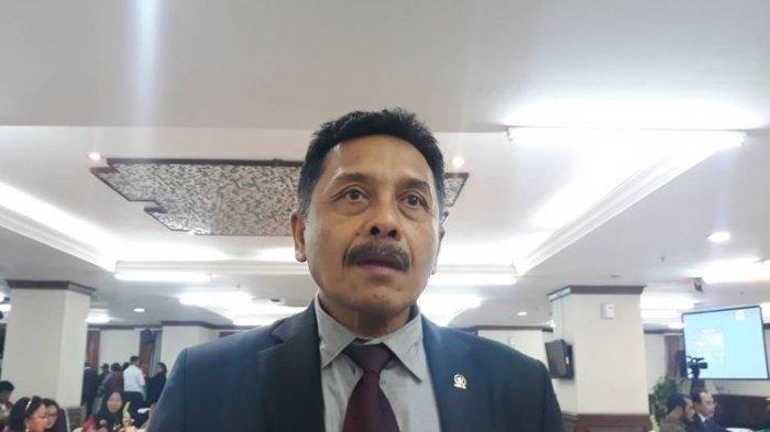 Eks Hakim MK I Dewa Gede Palguna di Gedung MK, Jakarta Pusat, Selasa (7/1/2020).