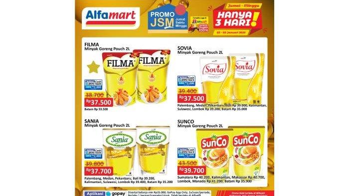 Katalog Promo Minyak Goreng Terbaru di JSM Alfamart 3-9 Januari 2025