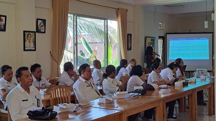 Suasana sosialisasi TPPO, Rabu (30/8/2023).