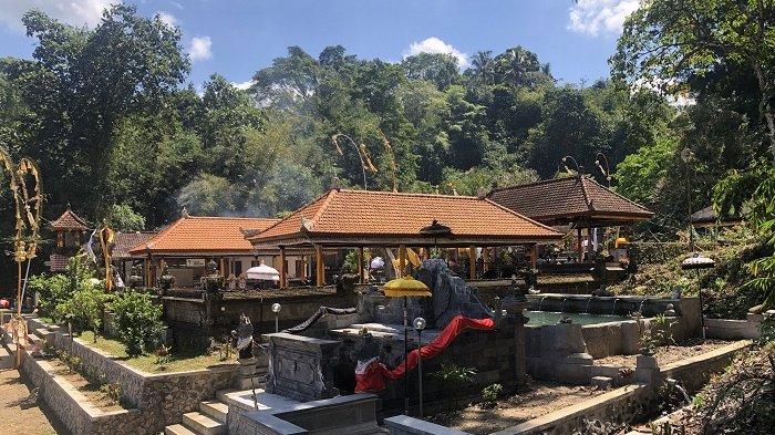Suasana Pura Luhur Pekiyisan Beji Agung Sad Khayangan Jagat Bali Luhur Batukau. Pura berada di desa Pakraman Babahan, Penebel, Tabanan.