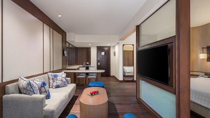 Salah satu kamar baru di Aston Kuta Hotel & Residence untuk pengalaman menginap yang lebih berkesan di Bali.