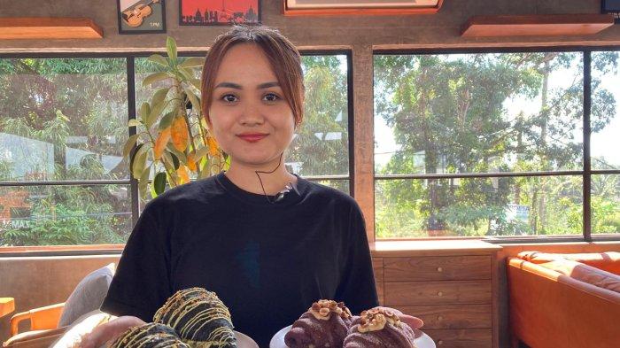 Berbagai Croissant tersaji di 7Am 7Pm Ubud.