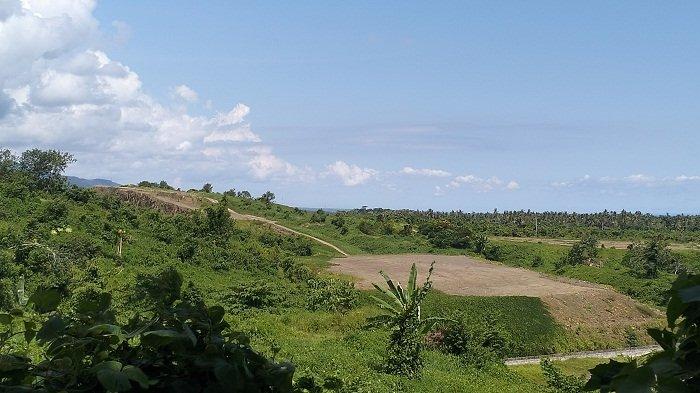 GROUND BREAKING - Suasana di lokasi ground breaking mega proyek Jalan Tol Gilimanuk-Mengwi wilayah Desa/Kecamatan Pekutatan, Kabupaten Jembrana pada Jumat (28/2) kemarin.
