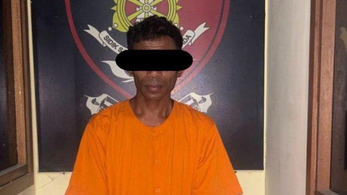 Pelaku penebasan yang sudah diamankan Reskrim Polsek Kuta Selatan.