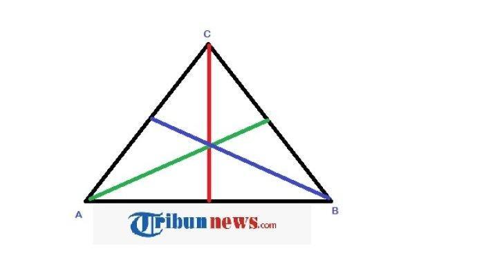 Hasil gambar segitiga pada soal nomor 2 matematika kelas 7 halaman 282