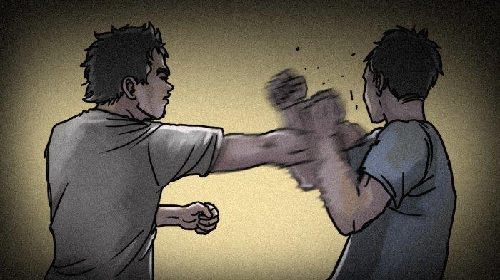 ILUSTRASI - PPR membunuh SKR dan menyerahkan diri ke polisi. Motif pembunuhan adalah asmara dan utang piutang.