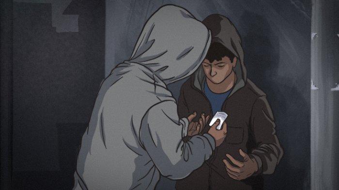 Ilustrasi transaksi narkoba