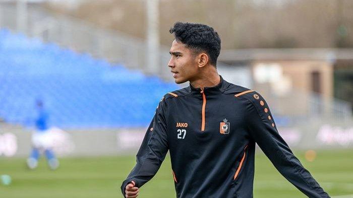 Pemain timnas Indonesia, Marselino Ferdinan menjalani debut bersama KMSK Deinze.
