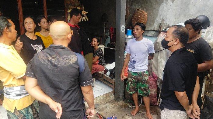 Polisi saat melakukan penyelidikan di rumah DPSS, balita yang ditemukan tewas di pinggir Pantai Indah, Desa Baktiseraga, Kecamatan/Kabupaten Buleleng, Bali pada Minggu 31 Maret 2024.