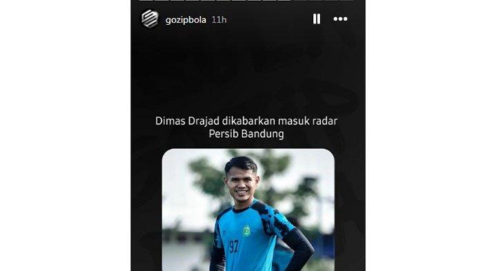 rumor Dimas Drajad ke Persib Bandung di bursa transfer Liga 1 2024