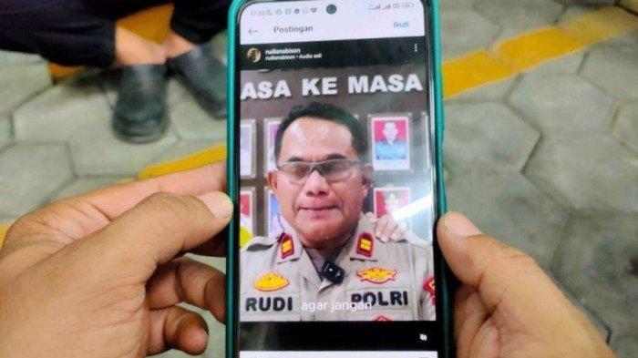 Dengan suara bergetar, Iptu Rudiana meminta netizen untuk tidak berasumsi macam-macam terkait kasus pembunuhan Eki dan Vina.