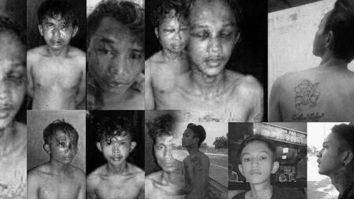 Tampang pelaku geng motor pembunuh Vina dan Eki di Cirebon yang sudah berhasil diamankan polisi.