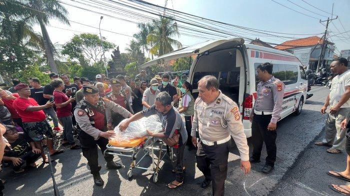 TRAGEDI Kecelakaan - Aparat kepolisian dari Satlantas Polres Badung saat melakukan olah TKP pada Jumat 15 November 2024.