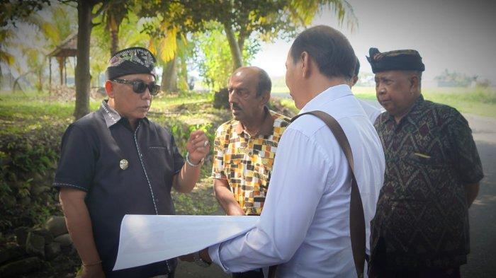 Bupati Jembrana, I Nengah Tamba juga sudah meninjau lokasi yang akan dibangun infrastruktur jalan tersebut. Rencana pembukaan akses jalan tersebut usai memperoleh usulan krama pengempon pura dan masyarakat sekitar saat melaksanakan persembahyangan akses yang dilalui sangat sulit mengingat letak pura berada di kaki tebing.