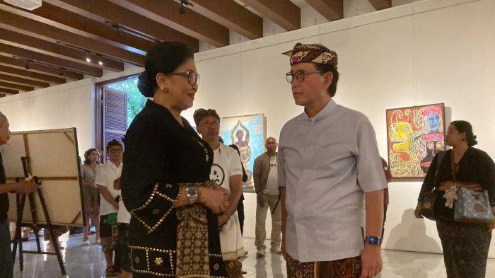 Pameran dengan berkolaborasi bersama 13 seniman tokat di Sudakara Artspace, Sudamata Resort, Sanur ini bertemakan
