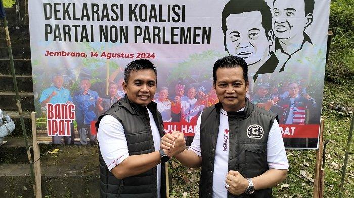 Pasangan Bakal Calon Bupati Jembrana dan Wakil Bupati Jembrana, I Made Kembang Hartawan - I Gede Ngurah Patriana Krisna alias pasangan Bang-Ipat belum lama ini.